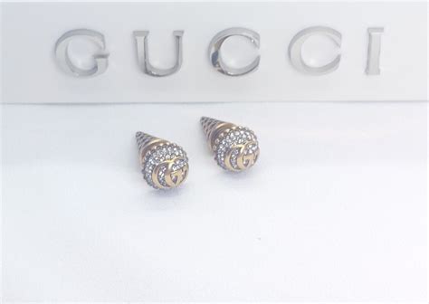 gucci cone earrings|cheapest Gucci earrings.